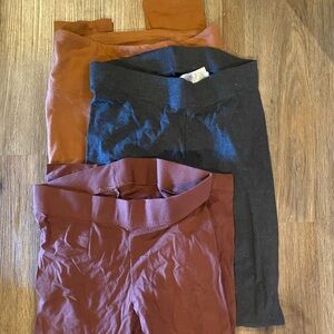 Old navy cotton leggings pants women’s size XS bundle of 3 pairs